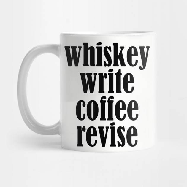 Whiskey Write Coffee Revise by OneMadWriter